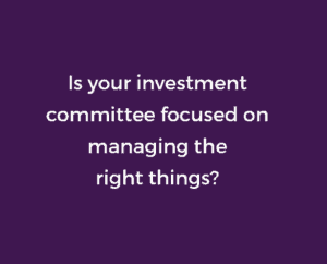 investment committee management